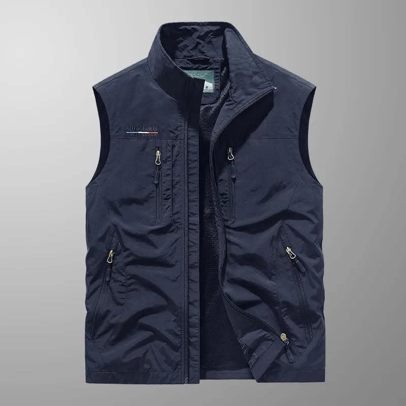 Men's Lightweight Multi Pocket Gilet | Donovan_14