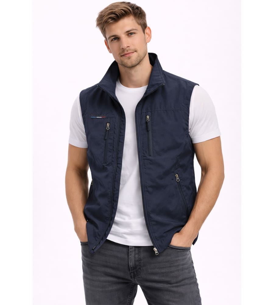 Men's Lightweight Multi Pocket Gilet | Donovan_2