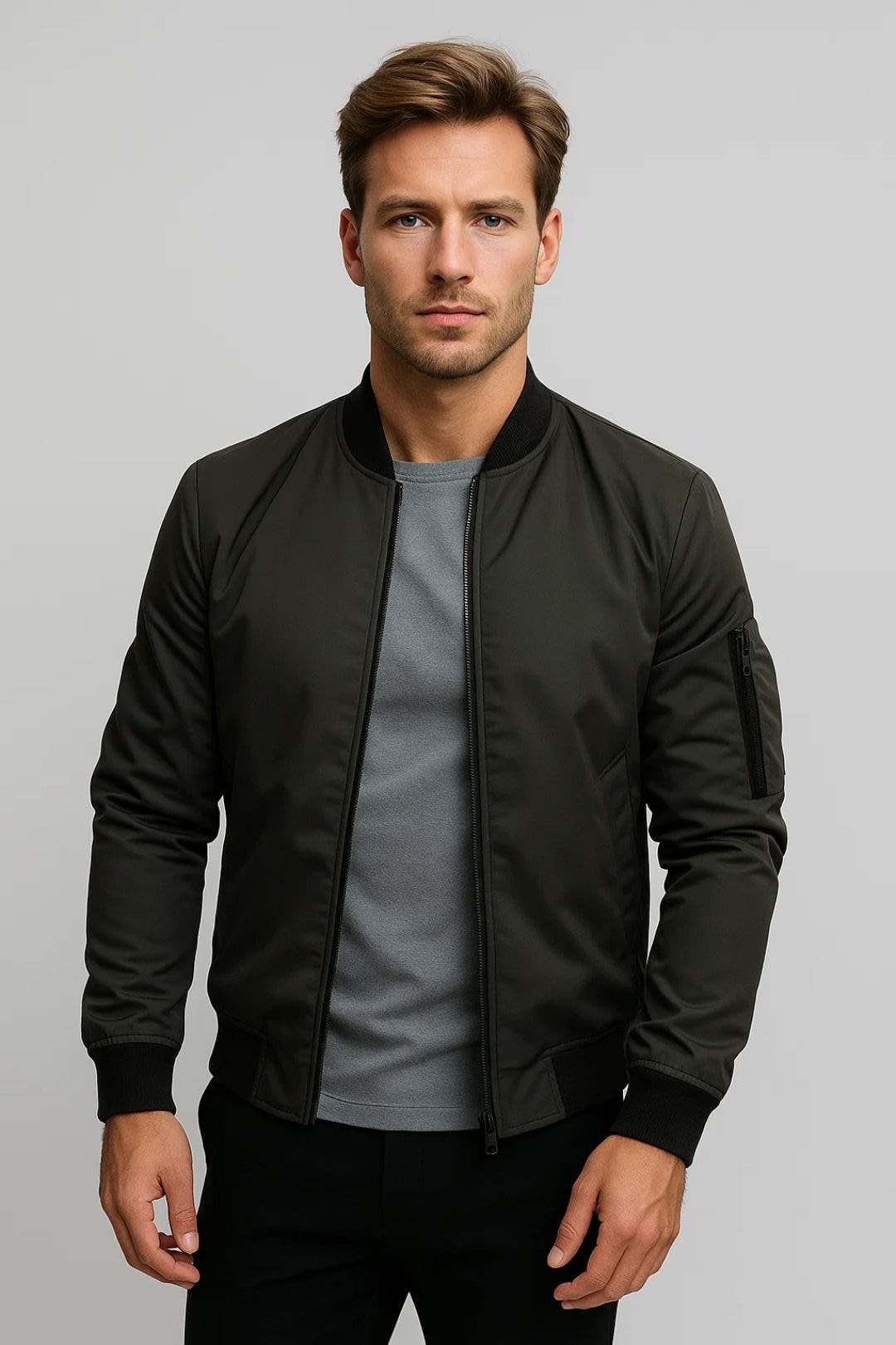 Men's Lined Bomber Jacket | Philip_4