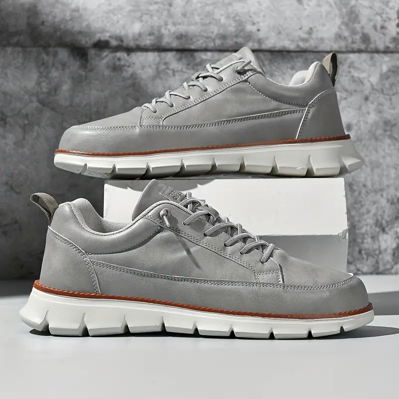 Men’s Genuine Leather Everyday Sneakers | Flynn