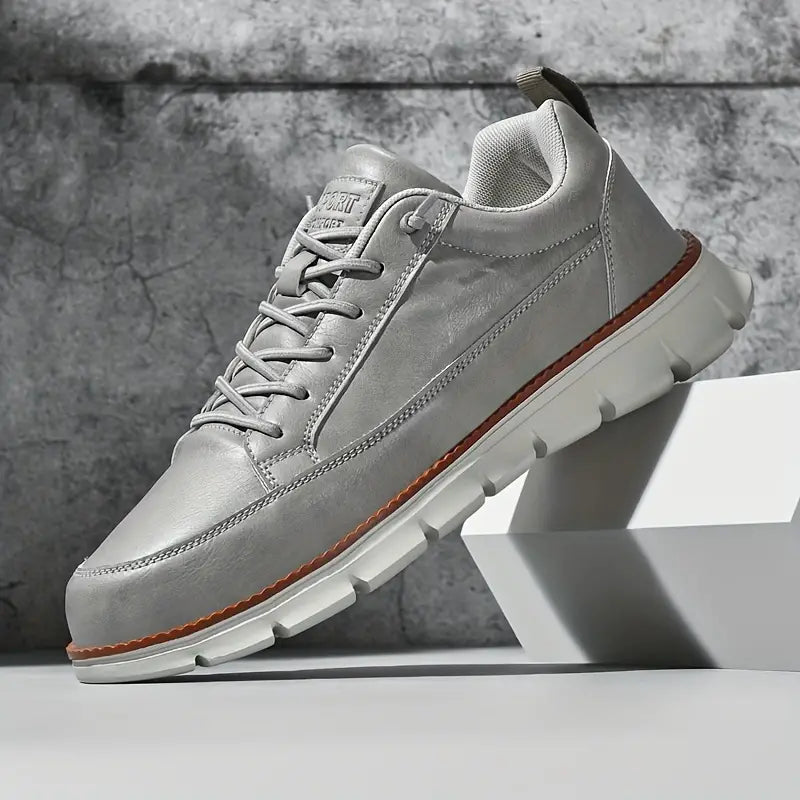 Men’s Genuine Leather Everyday Sneakers | Flynn