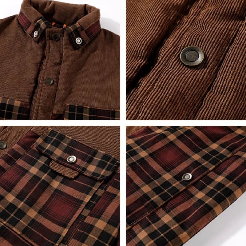 Men's Fleece Lined Flannel Jacket | Quentin_4