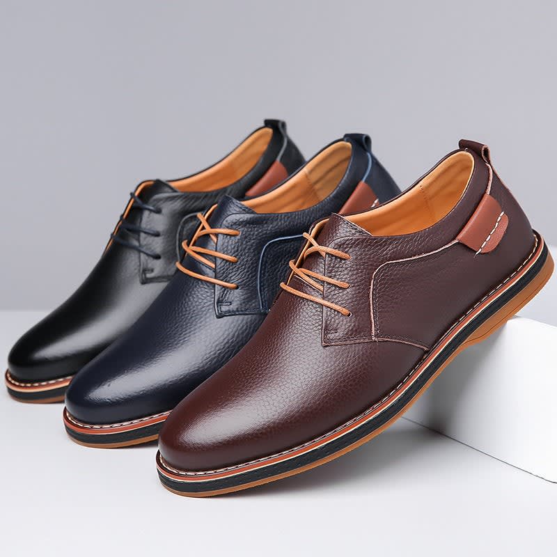 Men's Leather Oxford Shoes | Mostyn_3