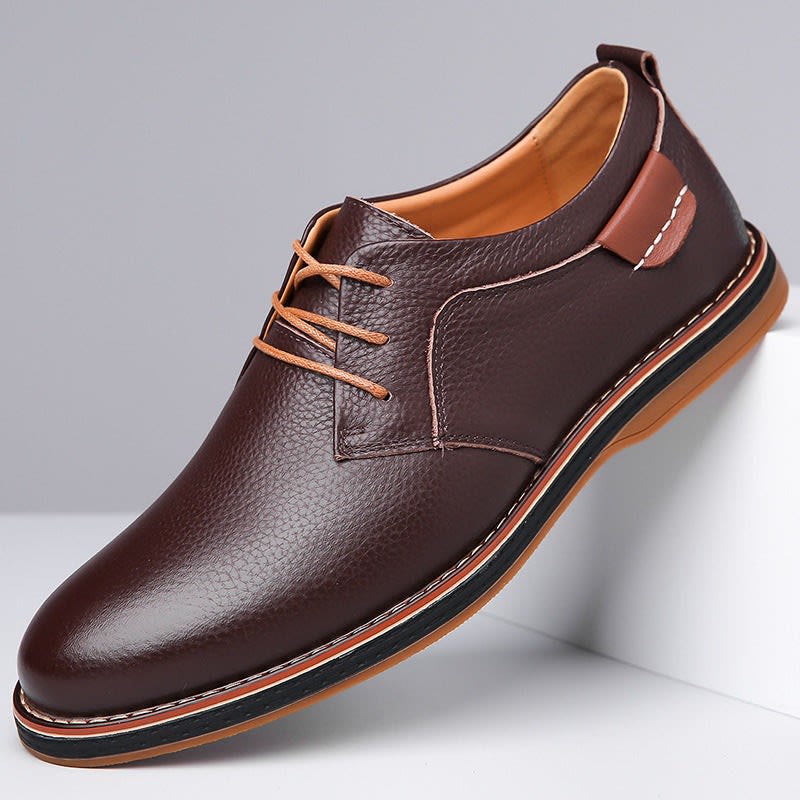 Men's Leather Oxford Shoes | Mostyn_7
