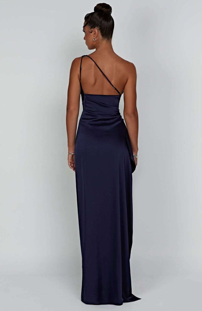 Women's One-Shoulder Wedding Guest Maxi Dress | Lucinda_11