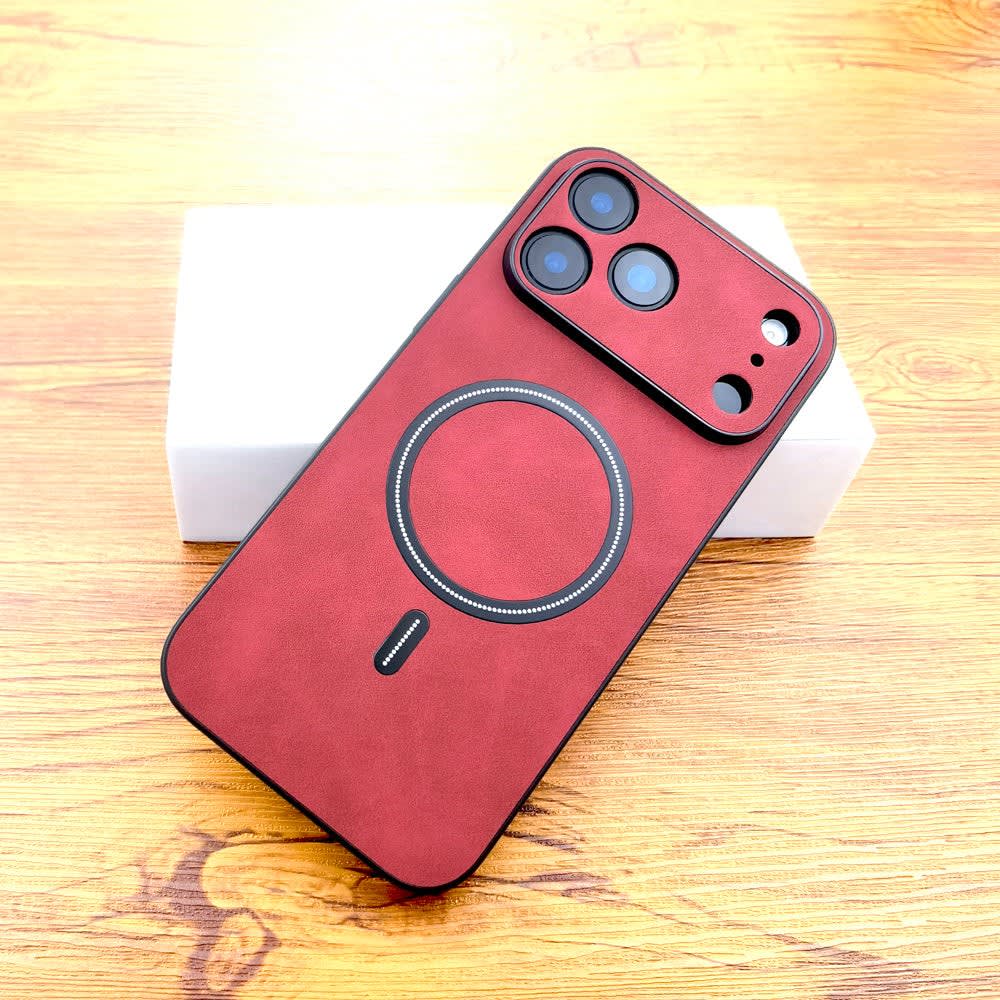 Men's Faux Leather MagSafe iPhone Case | Ben_3