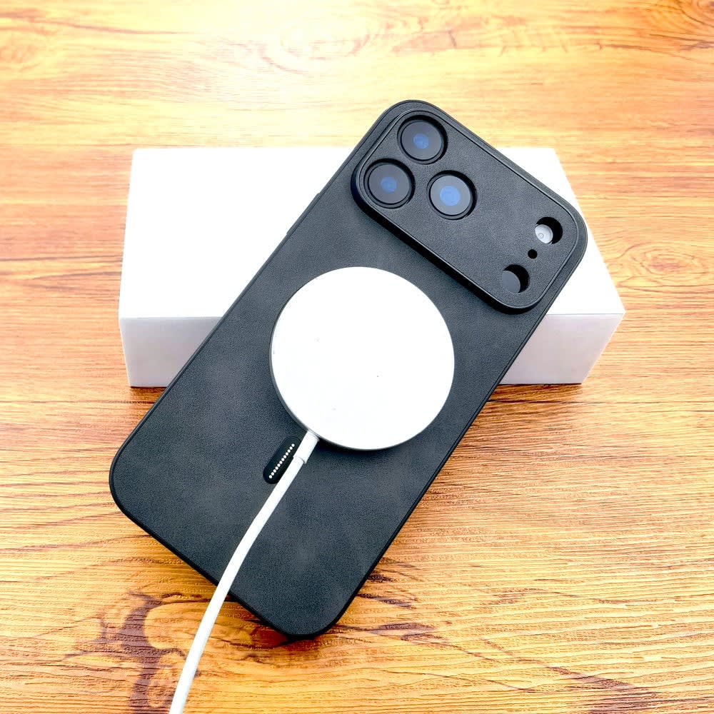 Men's Faux Leather MagSafe iPhone Case | Ben_8