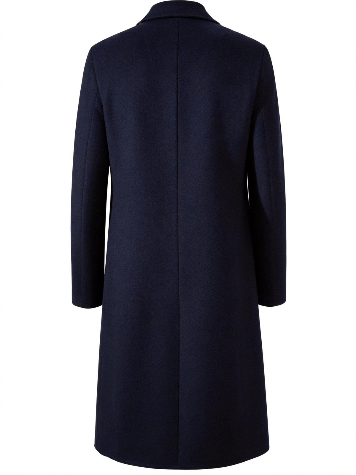 Men's Single Breasted Longline Overcoat | Anthony_3