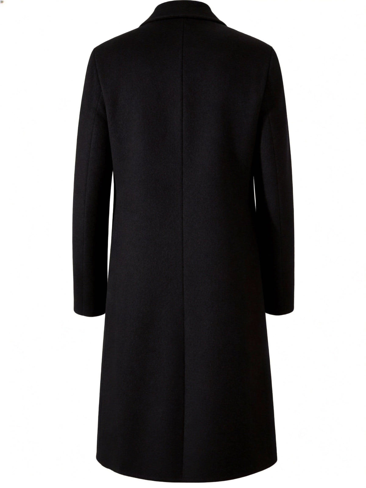 Men's Single Breasted Longline Overcoat | Anthony_9
