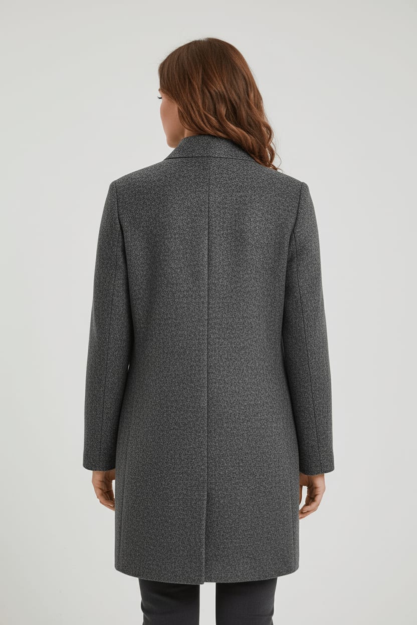 Women's Tailored Wool Blend Coat | Georgette_11