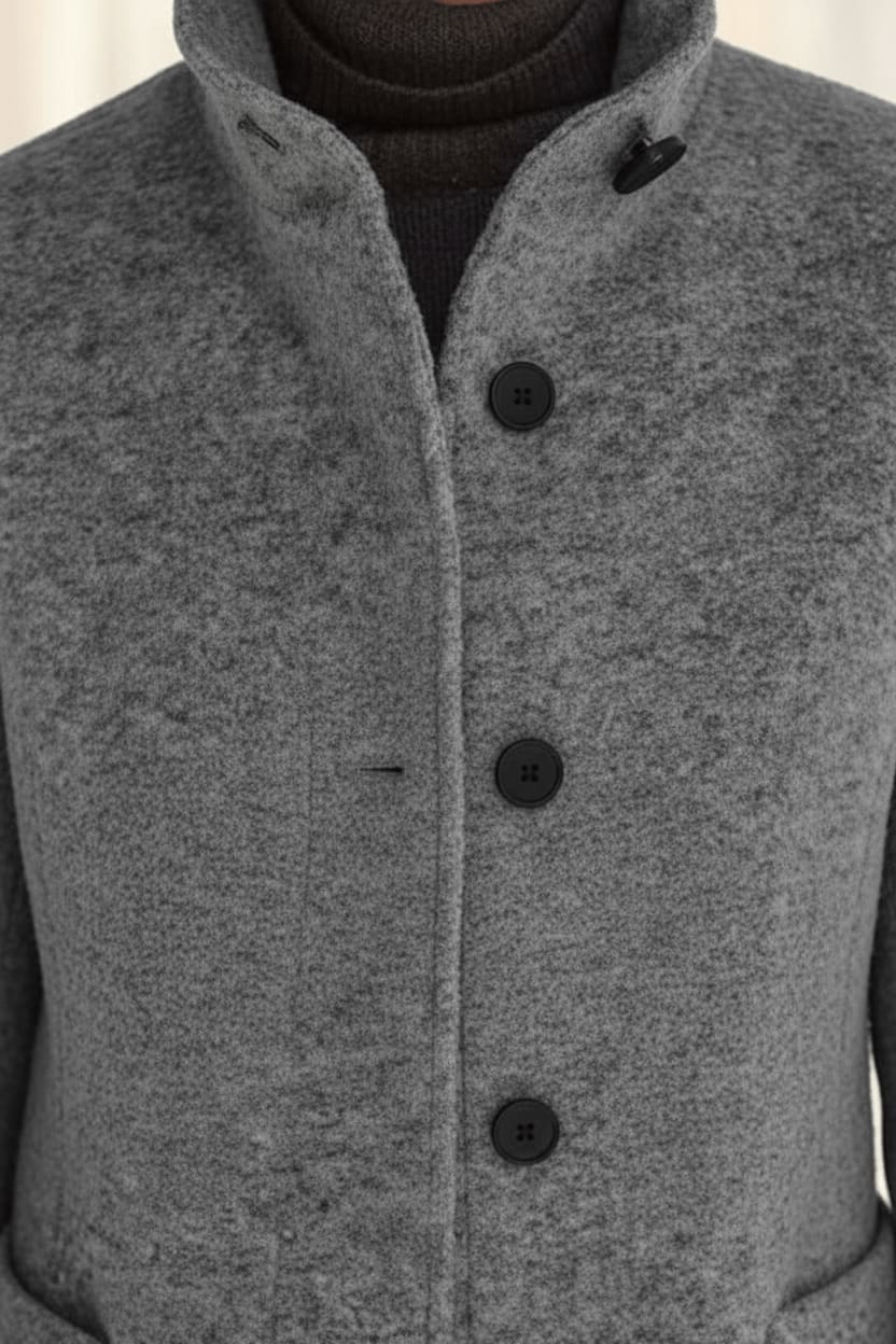 Women's Tailored Wool Blend Coat | Georgette_13