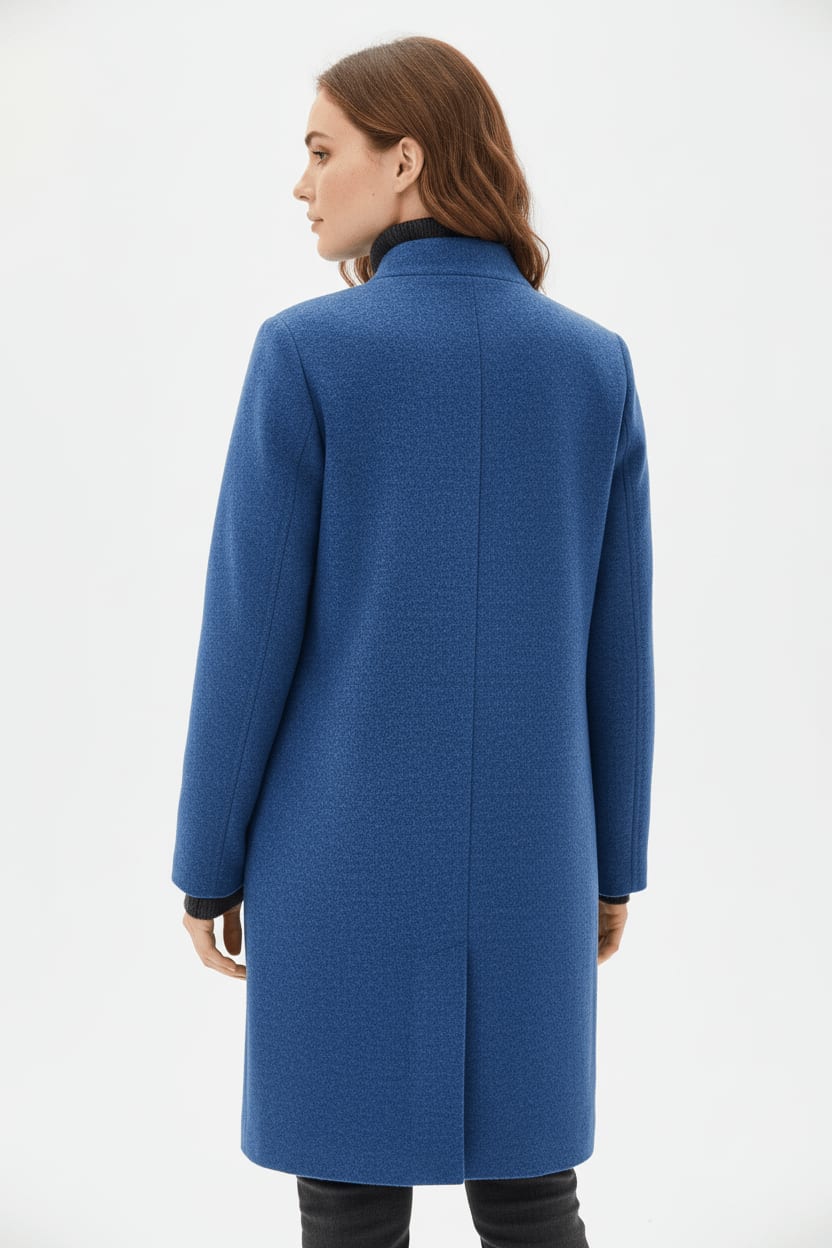 Women's Tailored Wool Blend Coat | Georgette_20