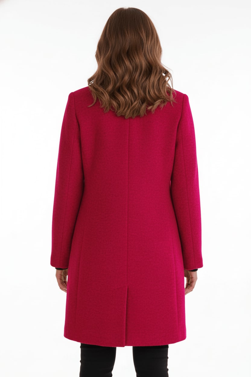 Women's Tailored Wool Blend Coat | Georgette_24