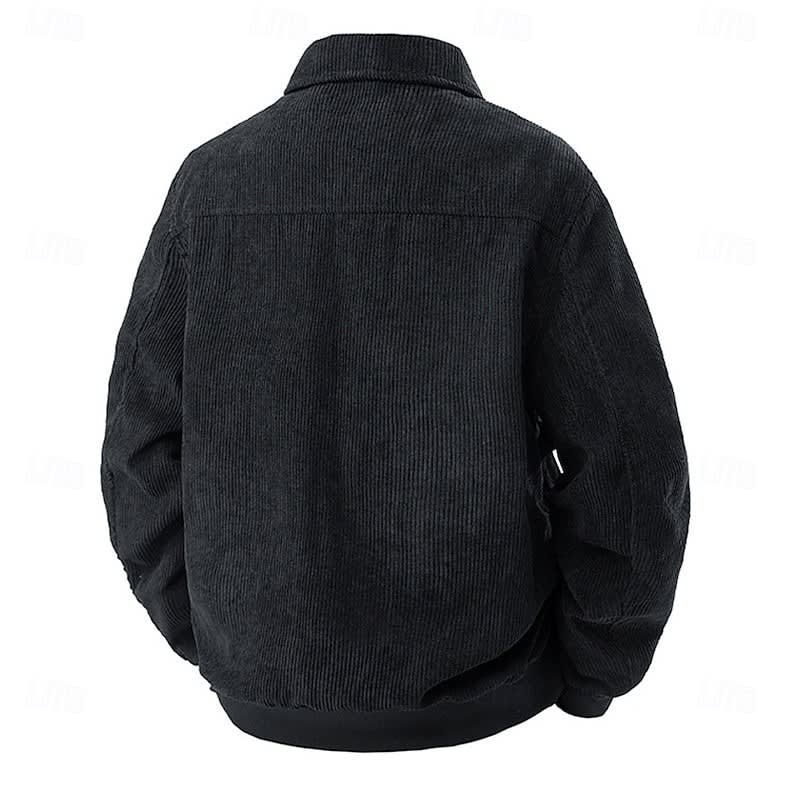 Men's Corduroy Zip-Up Jacket | Cillian_9