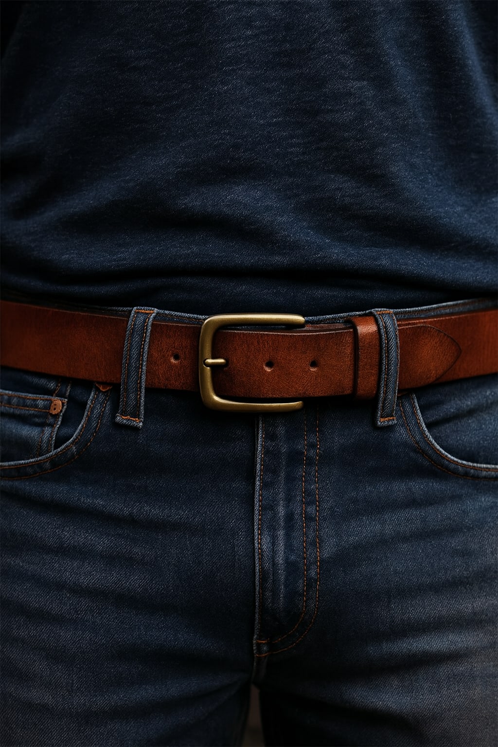 Men's Full-Grain Leather Belt | Reuben_8