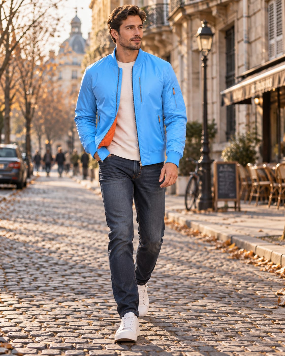 Men's Quilted Bomber Jacket | Harry_2