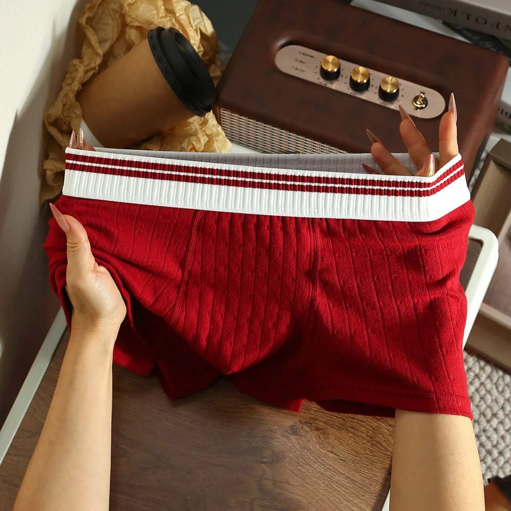 Men's Ribbed Cotton Trunks | Everard_11