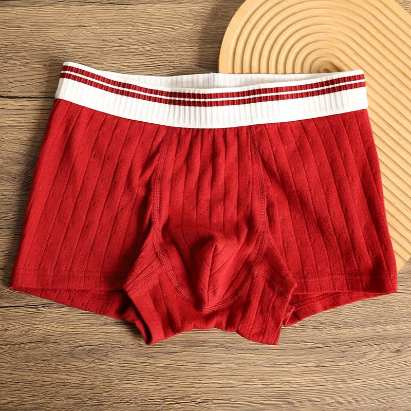 Men's Ribbed Cotton Trunks | Everard_6