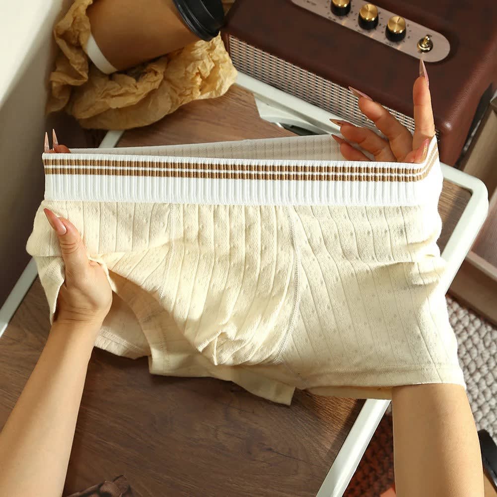 Men's Ribbed Cotton Trunks | Everard_9