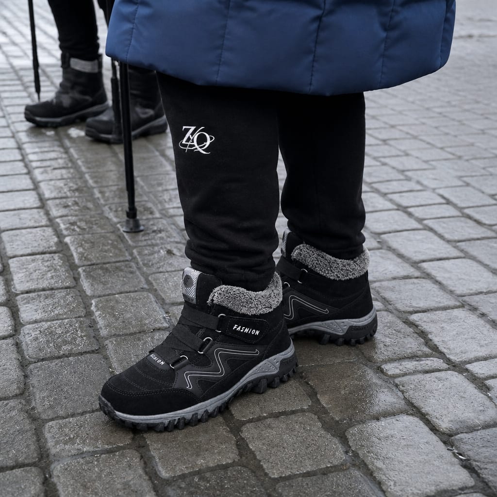 Women's Fleece Lined Non Slip Winter Boots | Laura_10