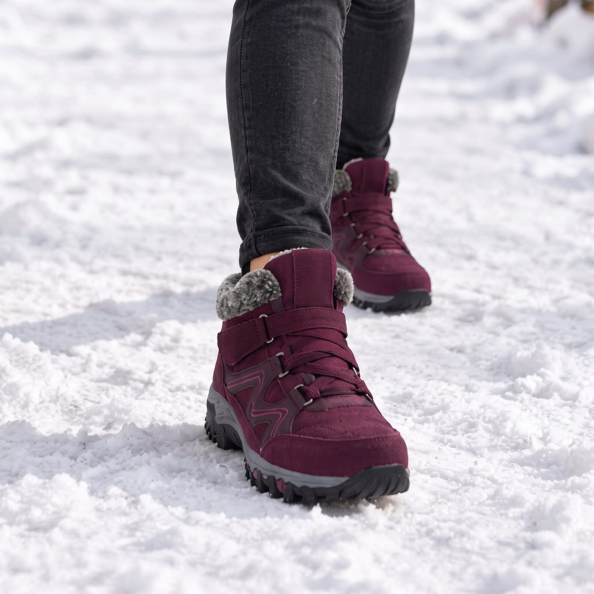 Women's Fleece Lined Non Slip Winter Boots | Laura_11