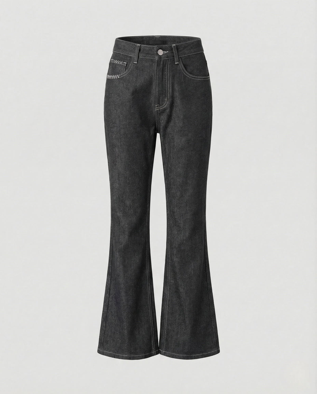 Women's Contrast Stitch Bootcut Jeans | Elizabeth_6