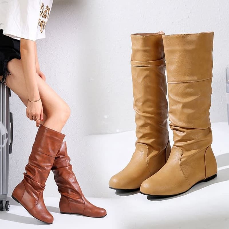 Women's Slouch Knee High Boots | Roxanne_1