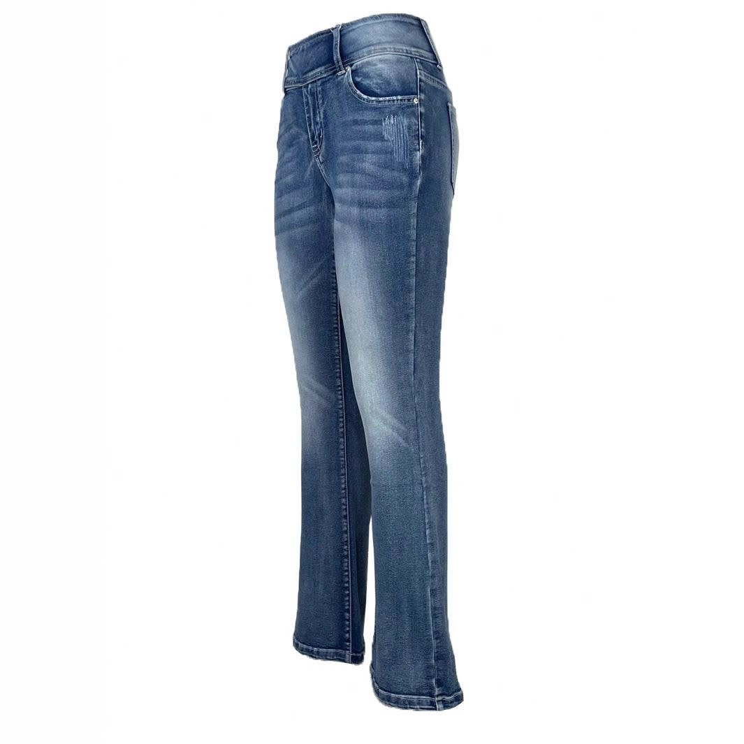 Women's Sculpting High Waist Flared Jeans | Natasha_2