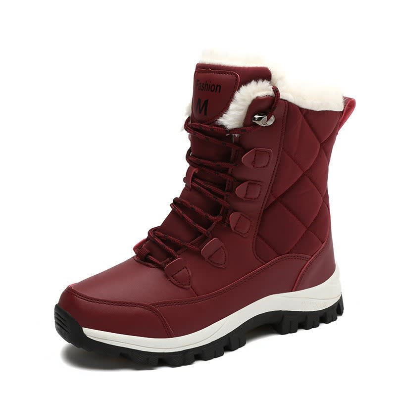 Women's Lace Up Insulated Snow Boots | Laila_2