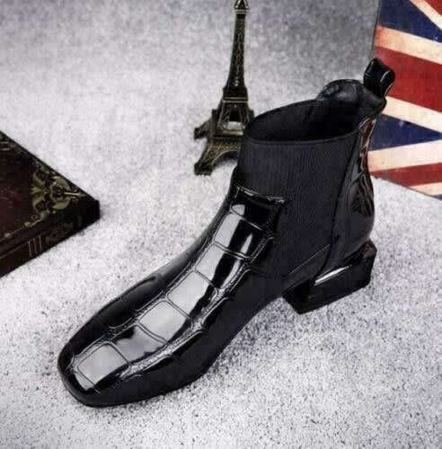 Women's Leather Chelsea Ankle Boots | Robin_5