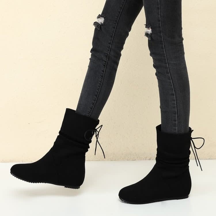 Women's Suede Slouch Boots | Cassia_3