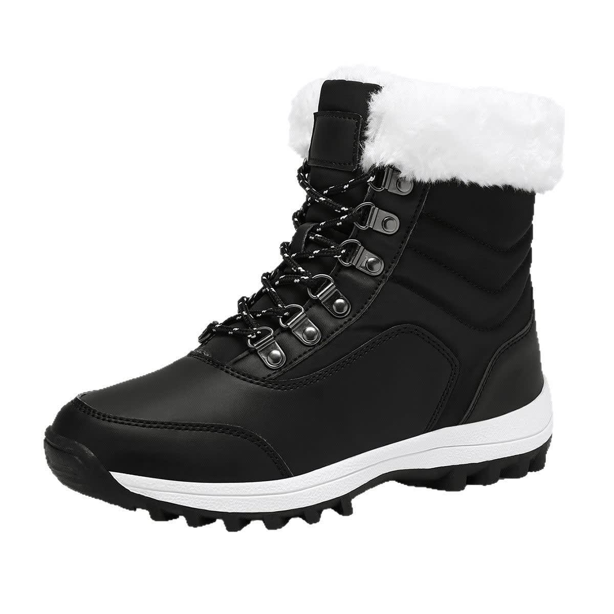 Women's Waterproof Lace Up Snow Boots | Marnie_5