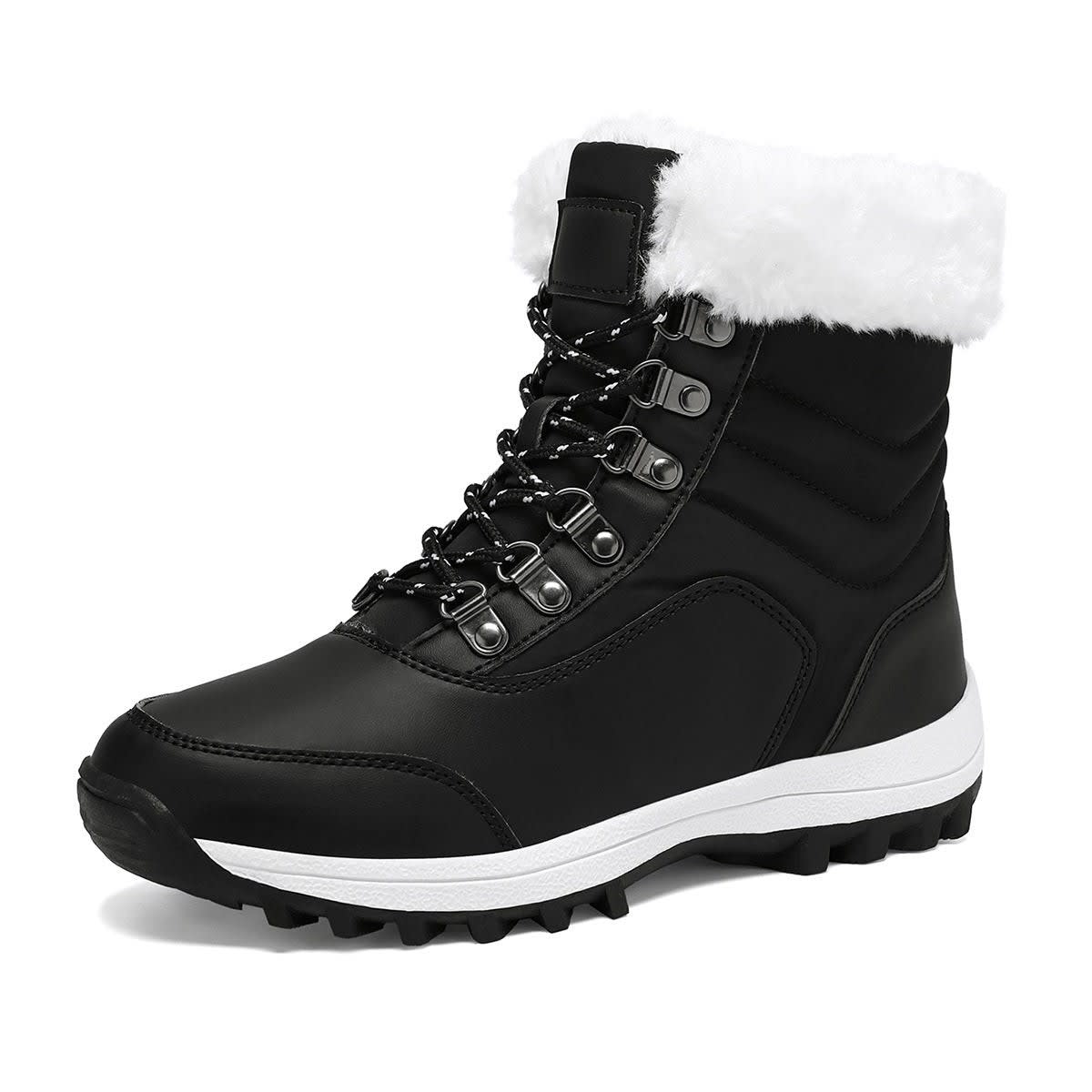 Women's Waterproof Lace Up Snow Boots | Marnie_8