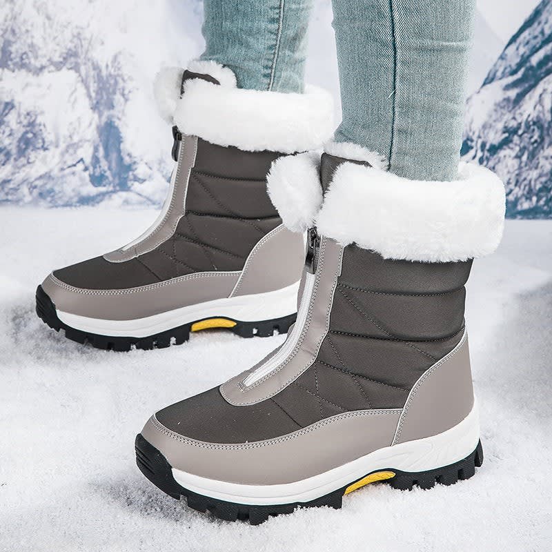 Women's Waterproof Zip Up Snow Boots | Jodie_2