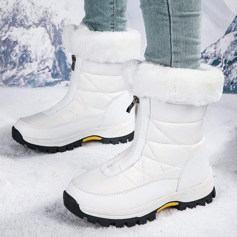 Women's Waterproof Zip Up Snow Boots | Jodie_3