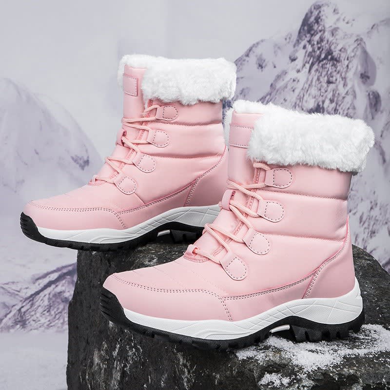 Women's Non Slip Fur Lined Snow Boots | Anita_1