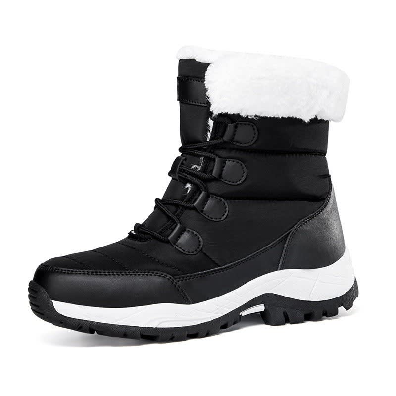 Women's Non Slip Fur Lined Snow Boots | Anita_5