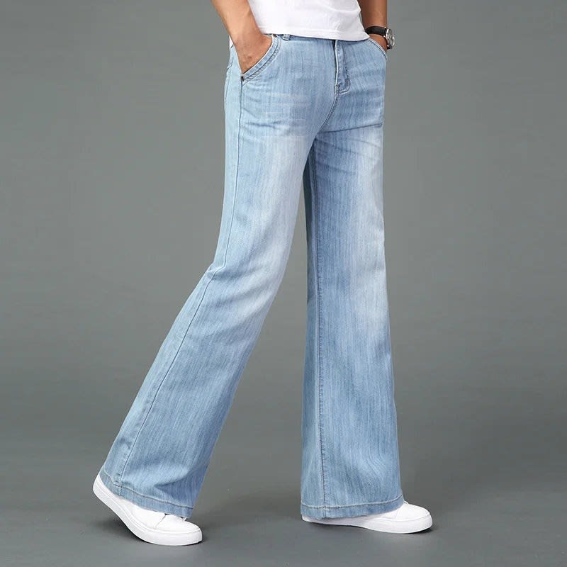 Men's Denim Flare Bootcut Jeans | Miles_1