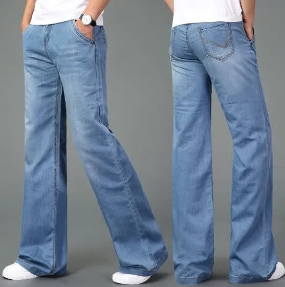 Men's Denim Flare Bootcut Jeans | Miles_6