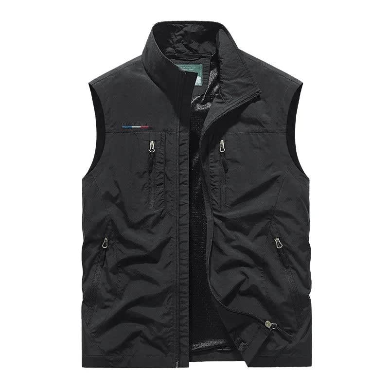 Men's Lightweight Multi Pocket Gilet | Fergus_2