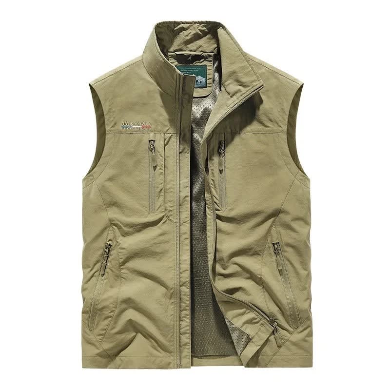 Men's Lightweight Multi Pocket Gilet | Fergus_6