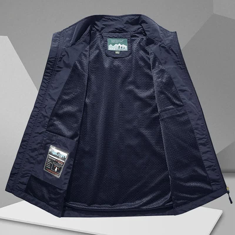 Men's Lightweight Multi Pocket Gilet | Fergus_7