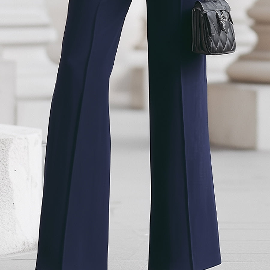 Women's Stand Collar Tailored Suit | Aurelia
