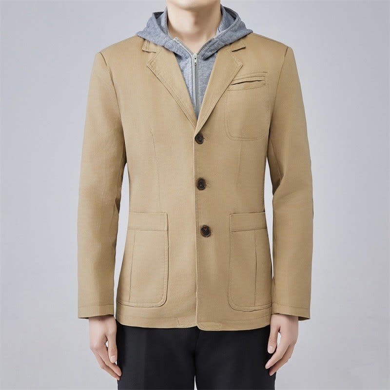 Men's Hooded Blazer Jacket | Norbert_1