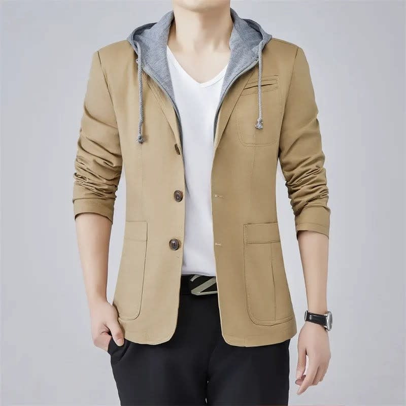 Men's Hooded Blazer Jacket | Norbert_3