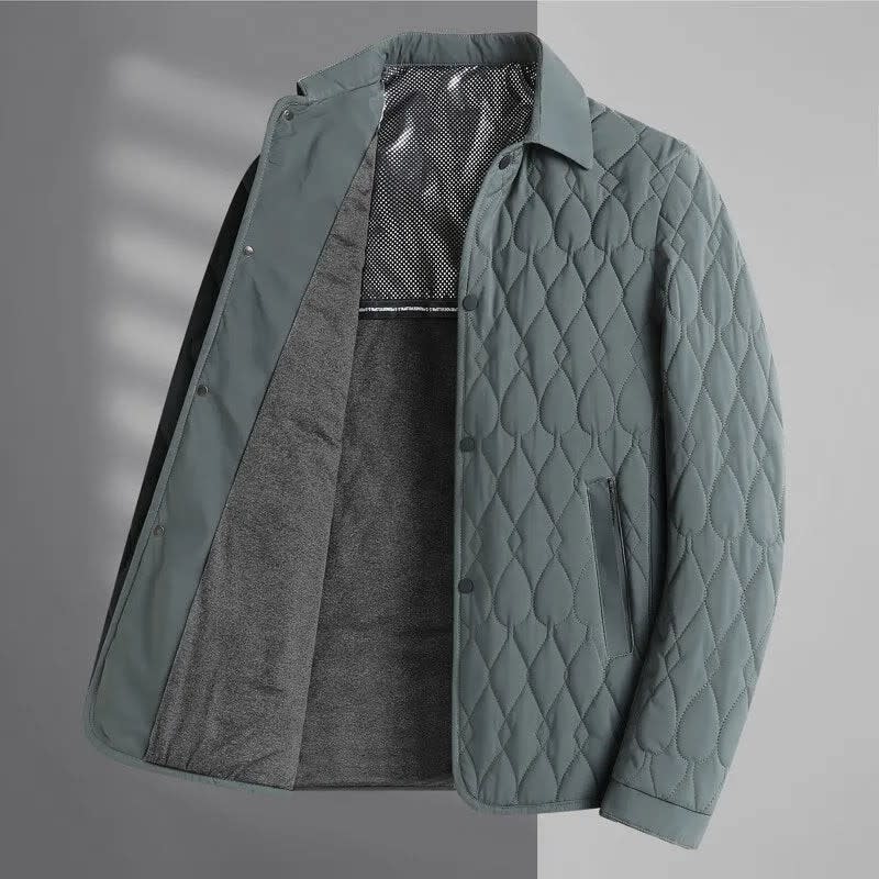 Men's Diamond Quilted Lined Jacket | Arthur_6