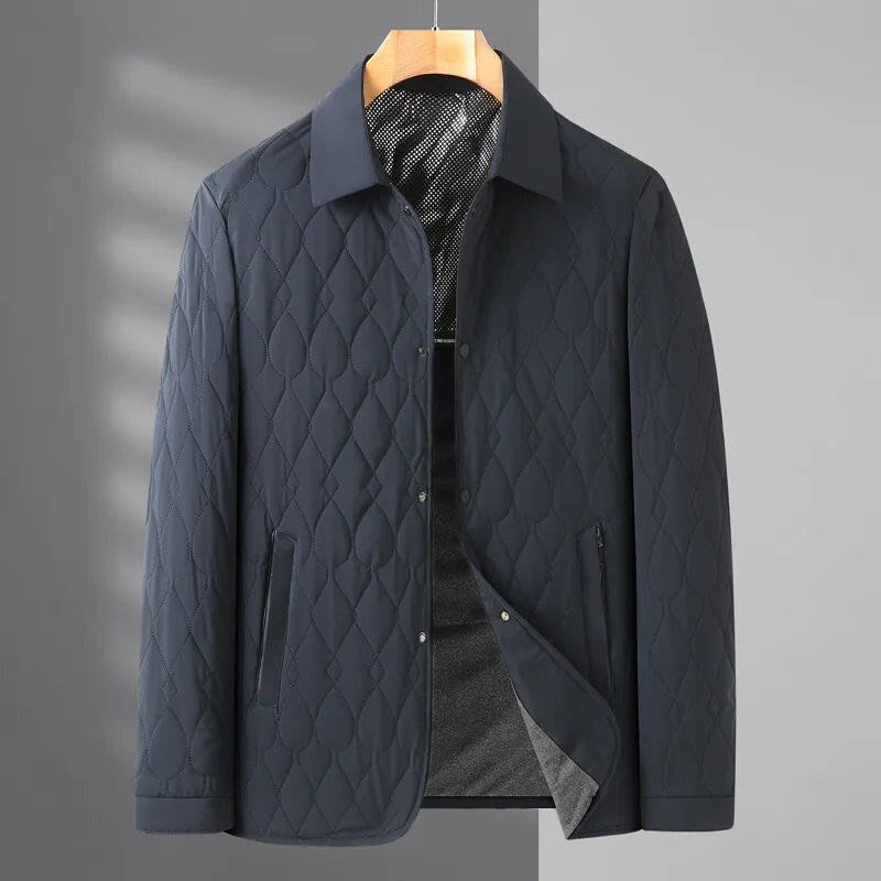 Men's Diamond Quilted Lined Jacket | Arthur_7