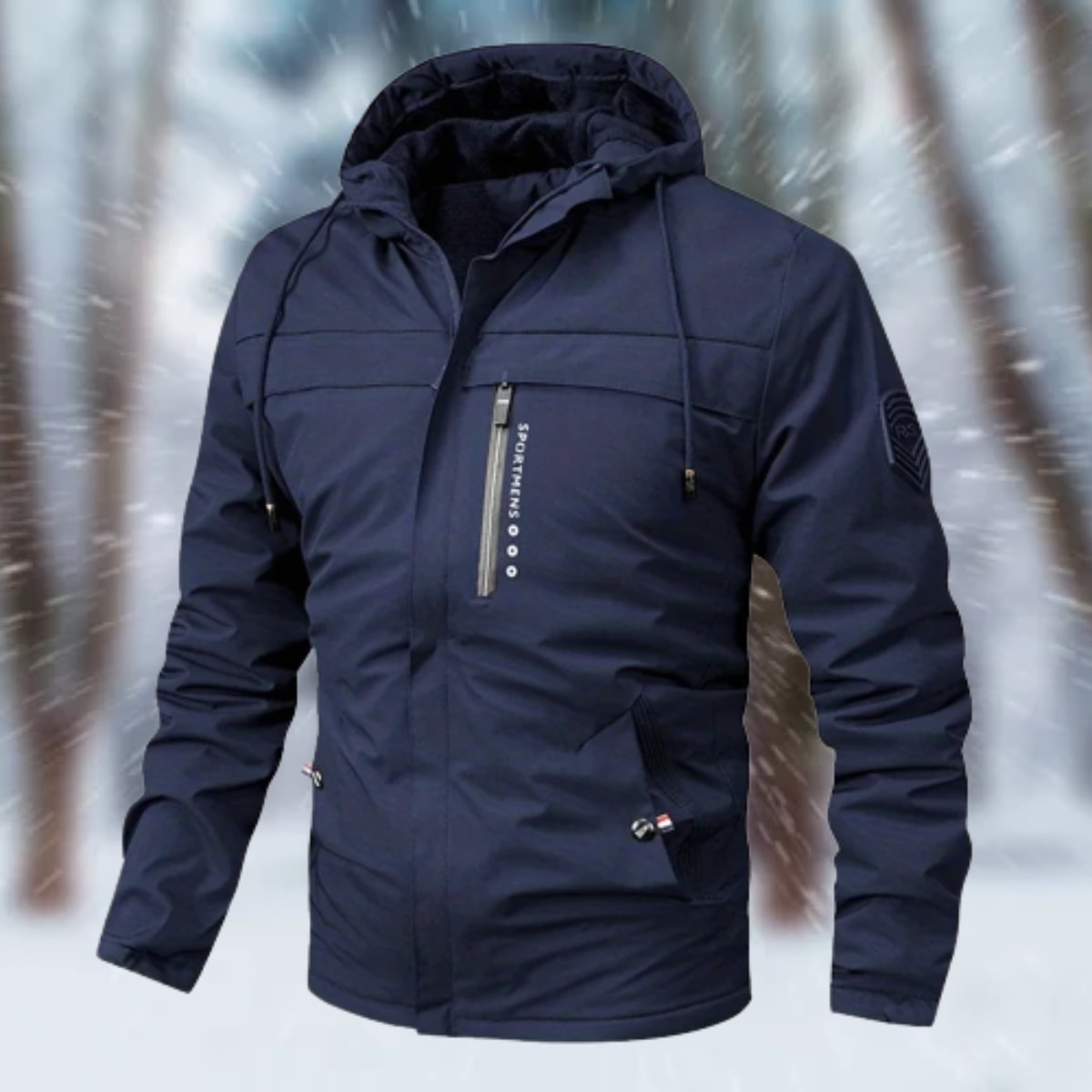 Men's Water Repellent Hooded Jacket | Frank_7