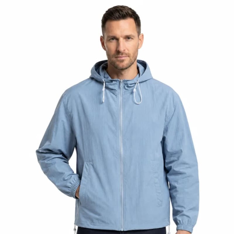 Men's Lightweight Hooded Windbreaker | Broderick_1