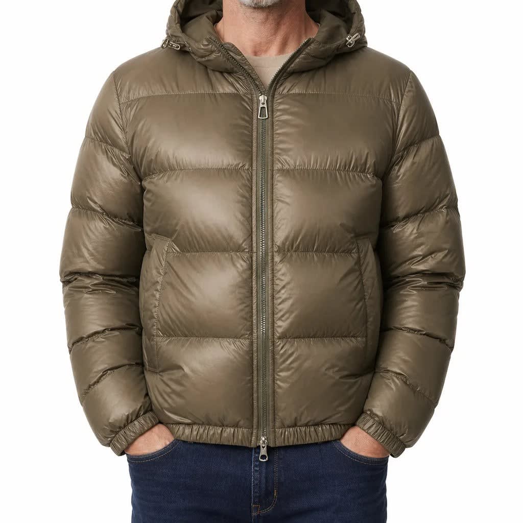 Men's Quilted Hooded Puffer Jacket | Bryce_5